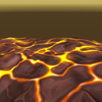 lava animation shader